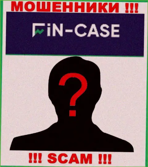 Не взаимодействуйте с мошенниками Fin Case - нет инфы об их прямом руководстве