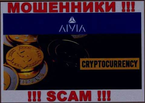 Aivia, промышляя в сфере - Криптоторговля, лишают денег своих наивных клиентов