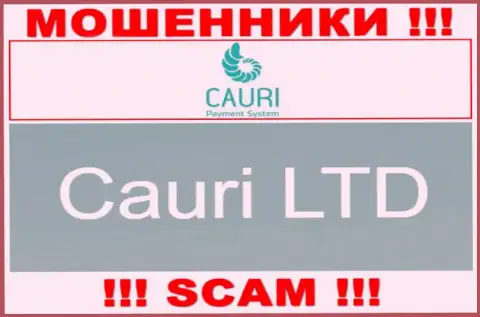 Не стоит вестись на информацию об существовании юр. лица, Каури - Cauri LTD, все равно обманут