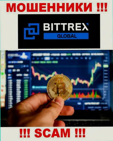 Крайне рискованно совместно работать с мошенниками Bittrex, род деятельности которых Торговля виртуальными деньгами