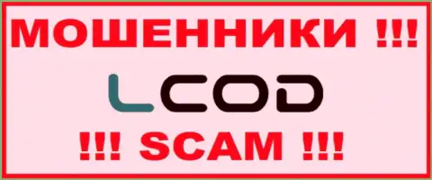 Логотип МОШЕННИКОВ L-Cod Com