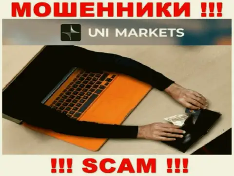 Мошенники UNIMarkets заставляют валютных трейдеров оплачивать комиссионные сборы на прибыль, БУДЬТЕ БДИТЕЛЬНЫ !!!