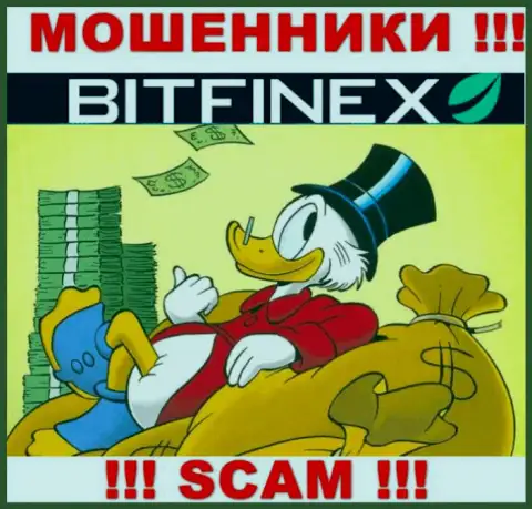 С Bitfinex Com заработать не получится, заманят в свою контору и обворуют подчистую
