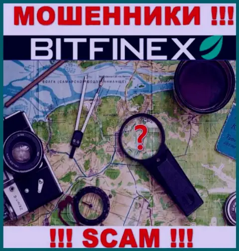 Перейдя на веб-портал мошенников Bitfinex, Вы не найдете инфу по поводу их юрисдикции