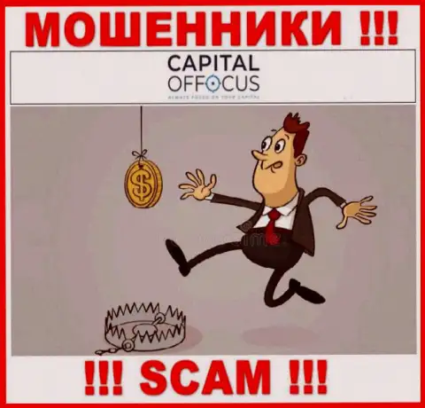 Обещания получить доход, разгоняя депозит в Capital Of Focus - это КИДАЛОВО !!!