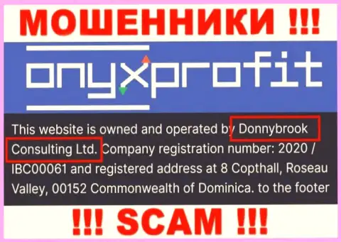 Юридическое лицо организации OnyxProfit - это Donnybrook Consulting Ltd, инфа взята с официального веб-ресурса