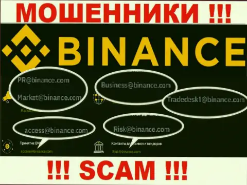 Не надо связываться с мошенниками Binance, и через их электронный адрес - обманщики