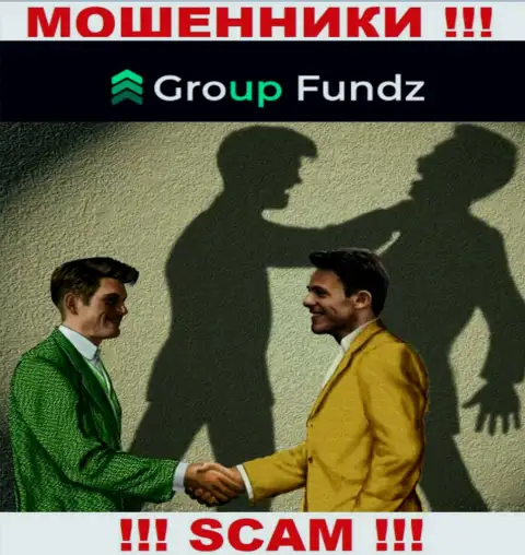 GroupFundz - это ШУЛЕРА, не доверяйте им, если будут предлагать увеличить депо
