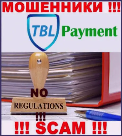 Держитесь подальше от TBL Payment - рискуете остаться без финансовых средств, т.к. их деятельность никто не контролирует