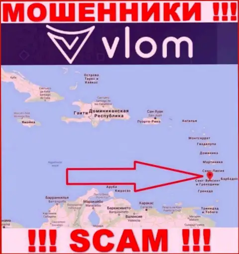 Компания Влом Ком - это мошенники, пустили корни на территории Saint Vincent and the Grenadines, а это офшор