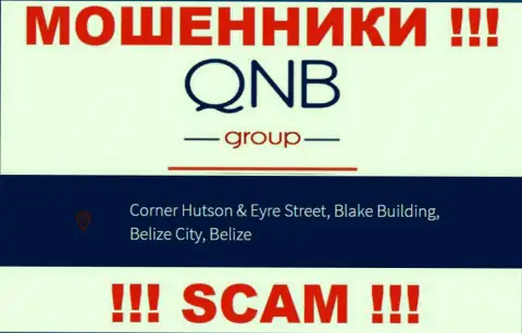 КьюНБи Групп - это АФЕРИСТЫ ! Зарегистрированы в оффшорной зоне по адресу: Corner Hutson & Eyre Street, Blake Building, Belize City, Belize
