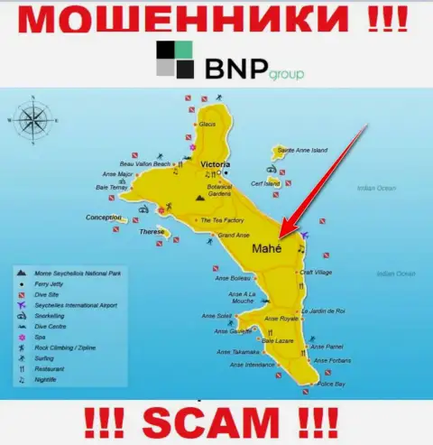 BNP-Ltd Net базируются на территории - Mahe, Seychelles, остерегайтесь взаимодействия с ними