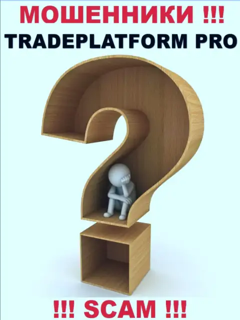 По какому адресу юридически зарегистрирована контора TradePlatform Pro неведомо - МОШЕННИКИ !!!
