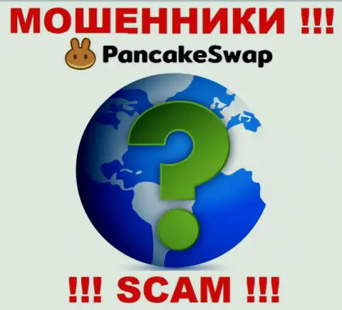 Адрес регистрации организации PancakeSwap неизвестен - предпочли его не засвечивать
