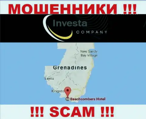 С internet мошенником Инвеста Лимитед не стоит сотрудничать, они расположены в офшорной зоне: St. Vincent and the Grenadines