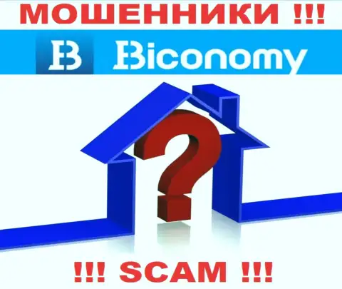Официальный адрес регистрации компании Biconomy Ltd неизвестен - предпочли его не показывать
