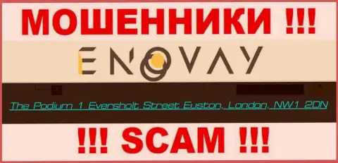Официальный адрес организации EnoVay Com липовый - взаимодействовать с ней не советуем