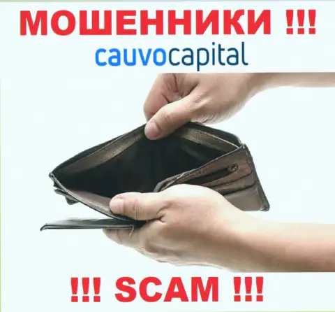 Cauvo Brokerage Mauritius LTD - это internet мошенники, можете утратить абсолютно все свои финансовые активы